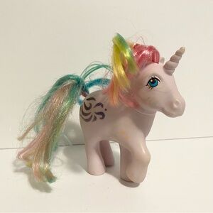 My Little Pony 1983 G1 Windy Unicorn Pony Purple 1980s Horse MLP